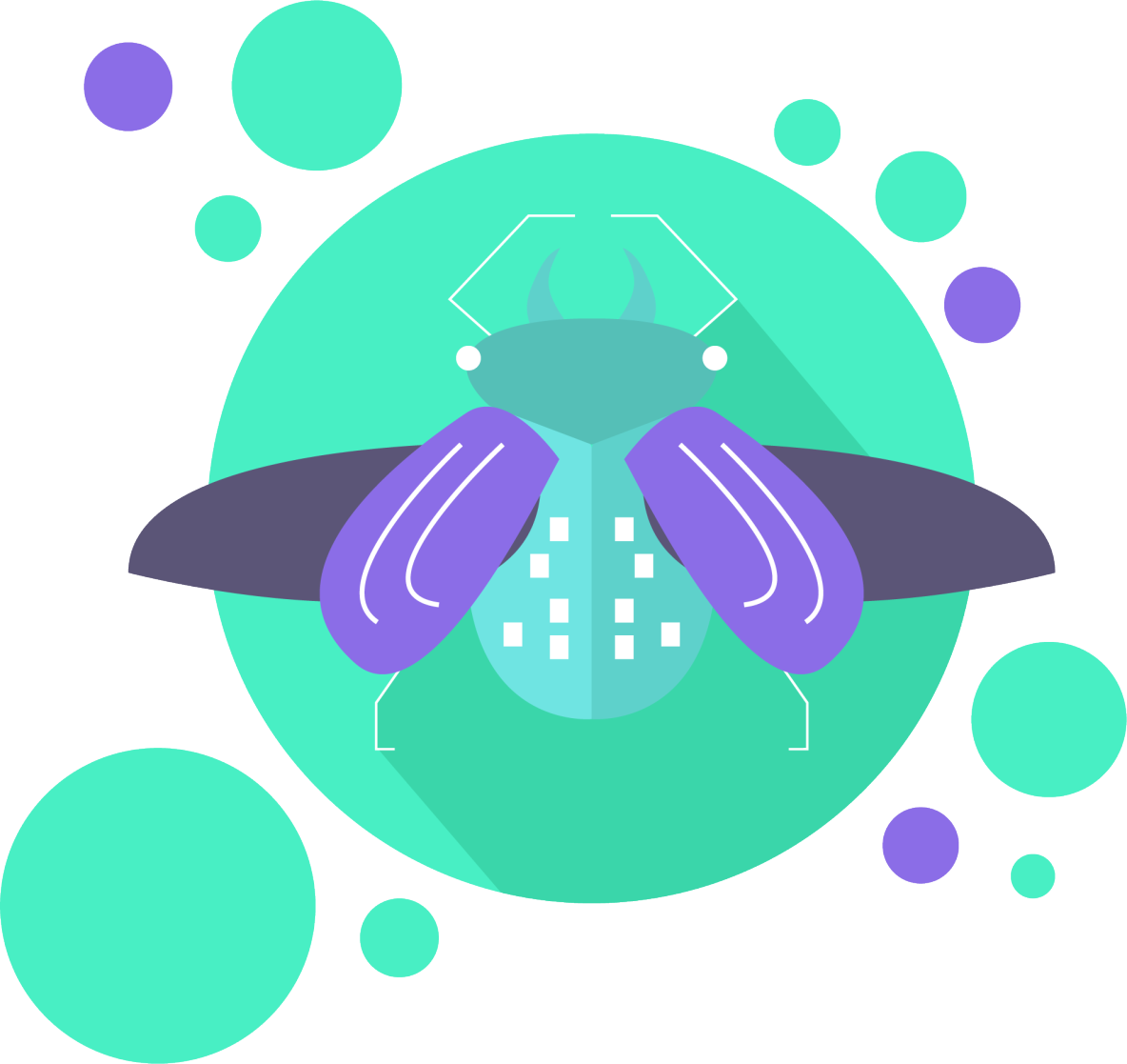 beetle vector